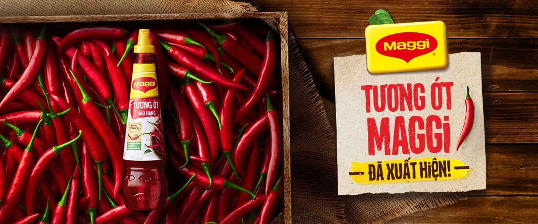 Tương ớt Maggi đã xuất hiện
