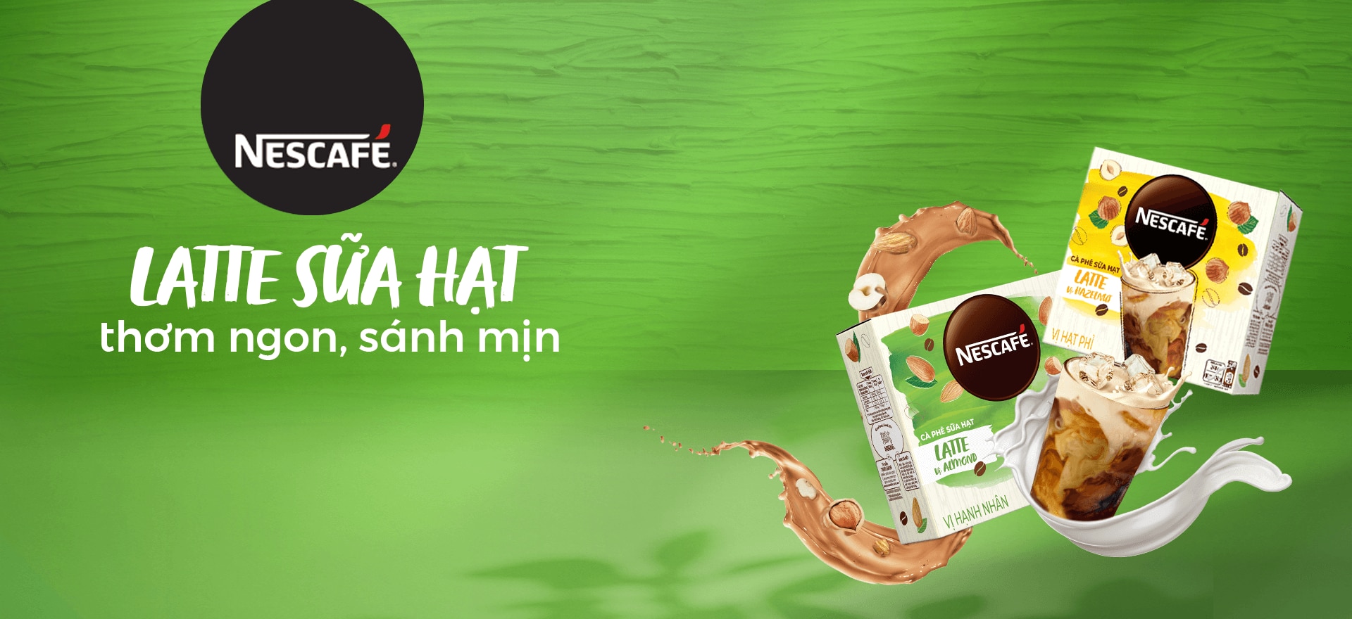 NESCAFÉ Latte sữa hạt chính thức ra mắt