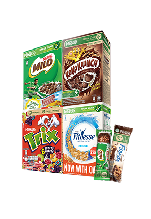 Dòng sản phẩm ngũ cốc ăn sáng Nestlé