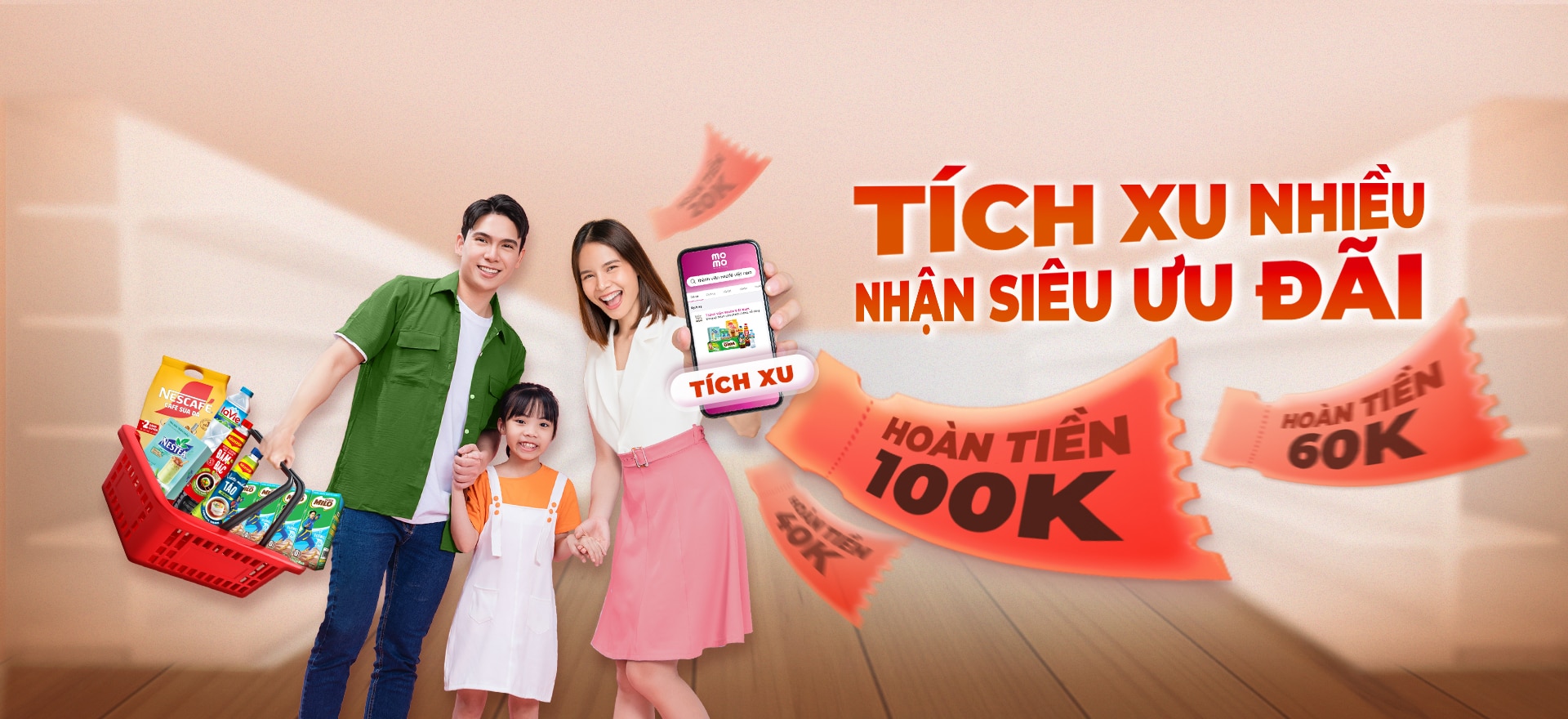 Mua Nhiều Nhận Siêu Ưu Đãi Với Gia Đình Nestlé Trên Momo