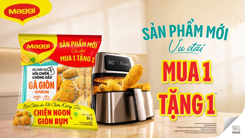 CTKM Bột chiên cho Nồi Chiên Không Dầu
