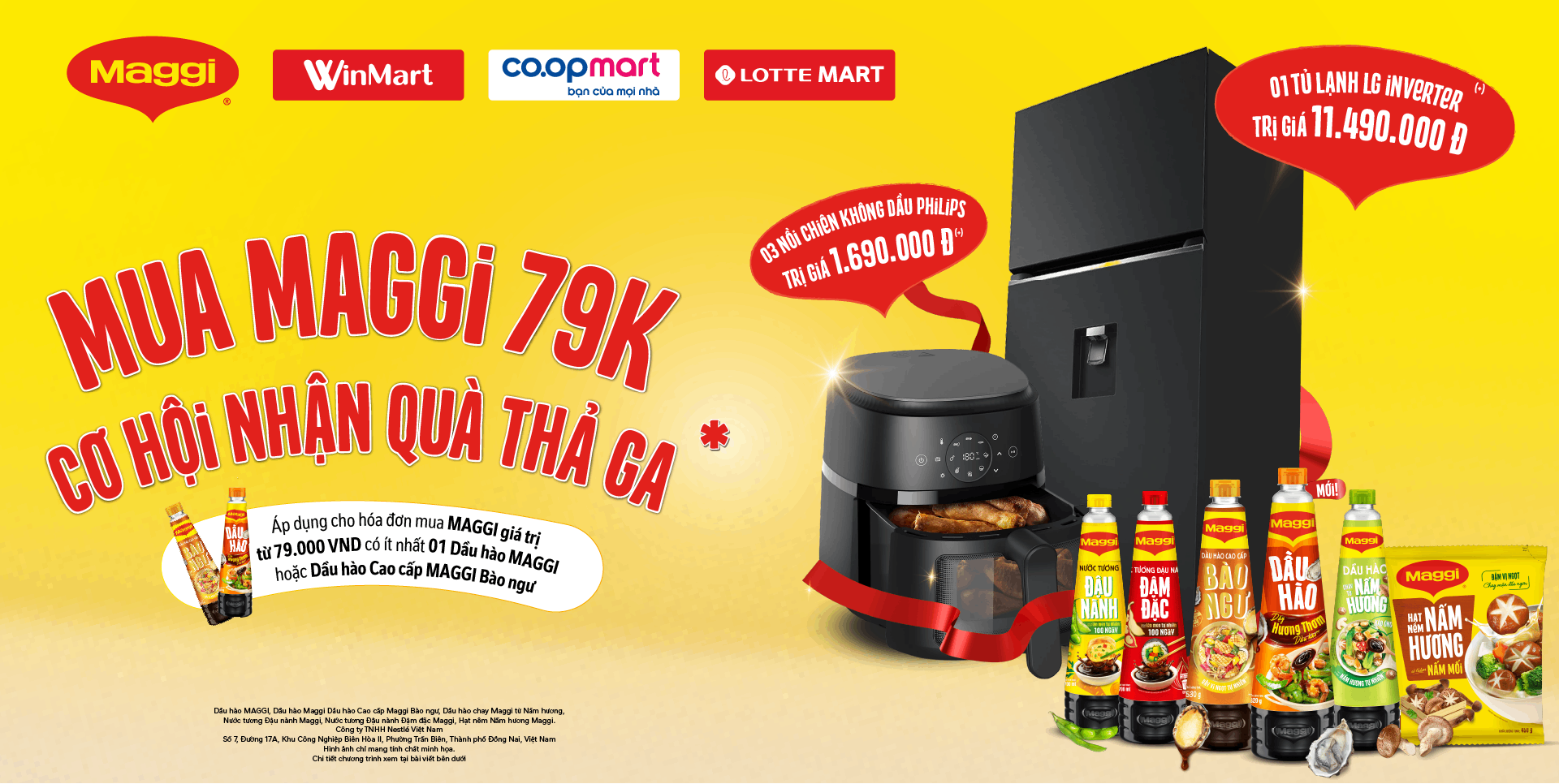 Mua MAGGI ngay, trúng quà liền tay
