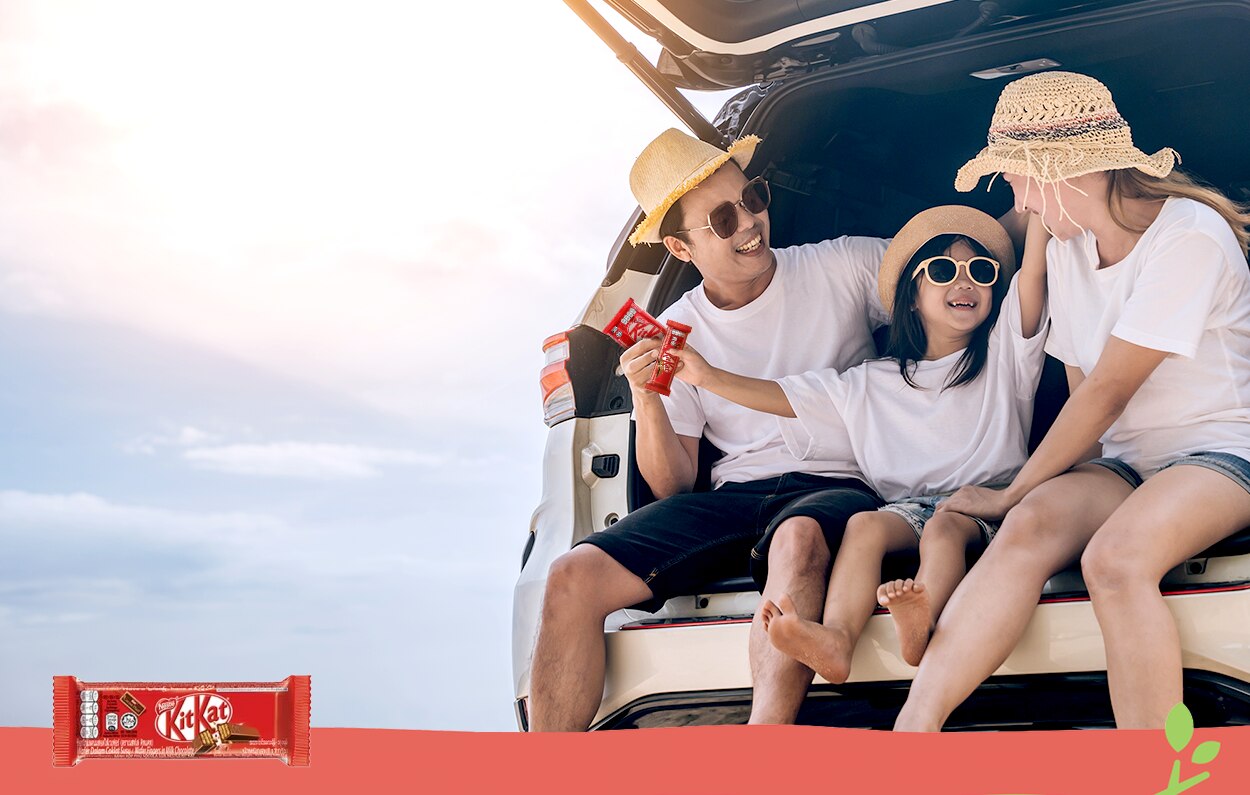 Cùng thưởng thức KitKat không chỉ nạp năng lượng, mà còn giúp gắn kết gia đình tuyệt vời
