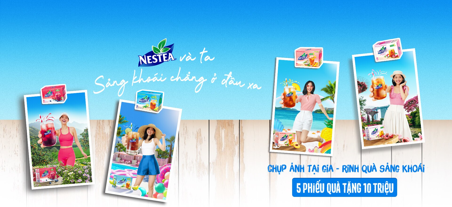 Nestea và ta Sảng khoái chẳng ở đâu xa