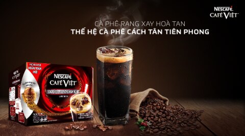 NESCAFÉ CAFÉ VIỆT Cà Phê Rang Xay Hòa Tan